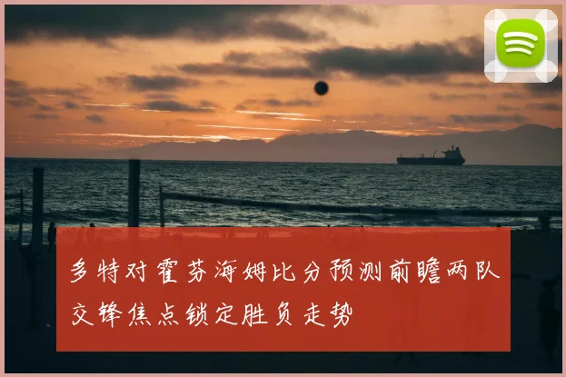 多特对霍芬海姆比分预测前瞻两队交锋焦点锁定胜负走势